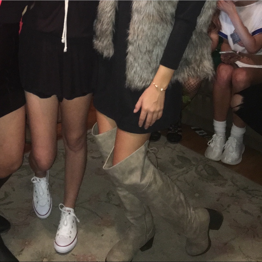 Knee high boots